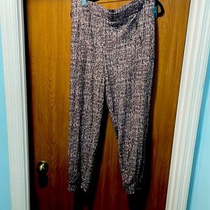 Torrid Women Jogger Pant Size 3X Relaxed Fit Print Ponte High Rise Soft